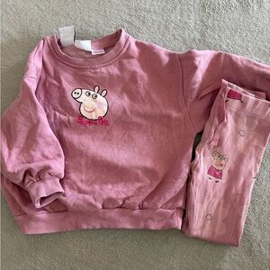 zara peppa pig kids set